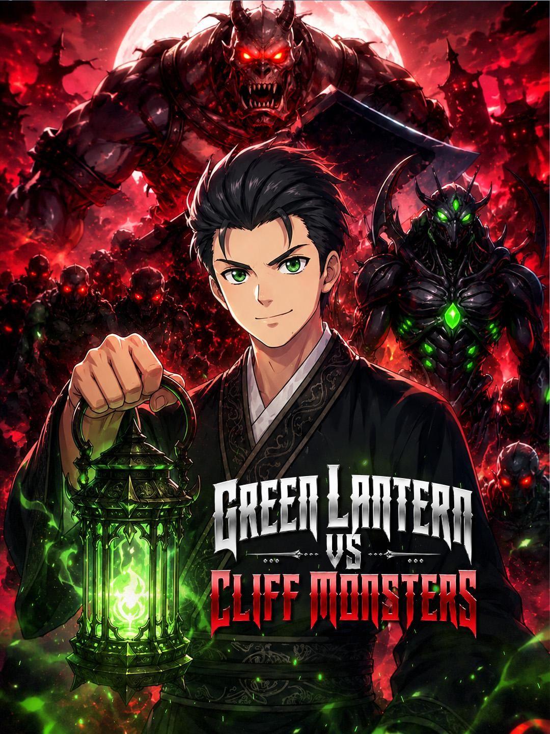 (Dubbed) Green Lantern vs Cliff Monsters